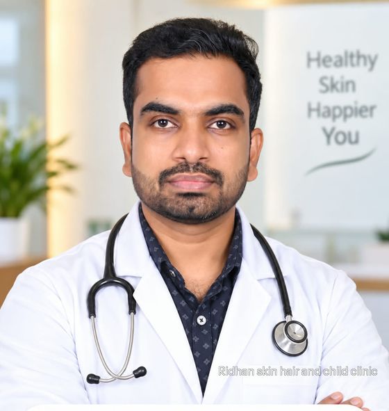 Portrait of Dr. G. Aravindan, Consultant Dermatologist